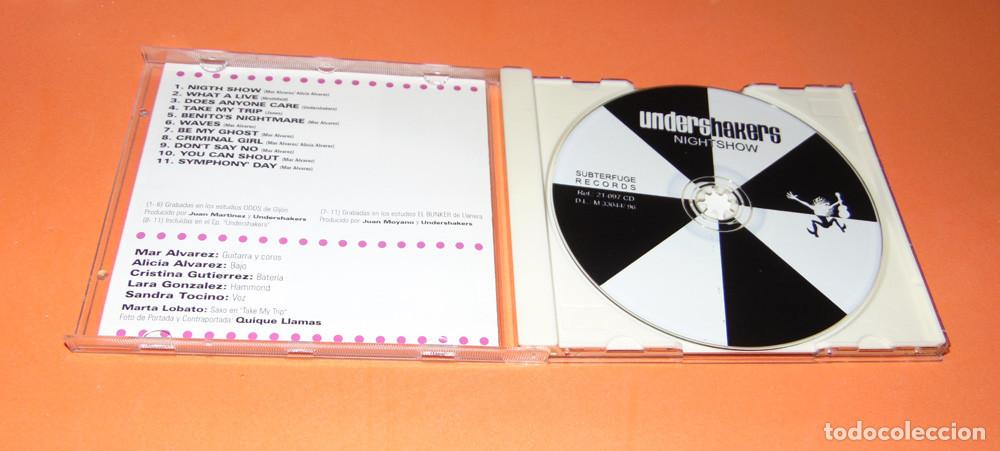 CDs de m&uacute;sica: UNDERSHAKERS &lrm;&ndash; Nightshow - CD 1996 - Foto 3