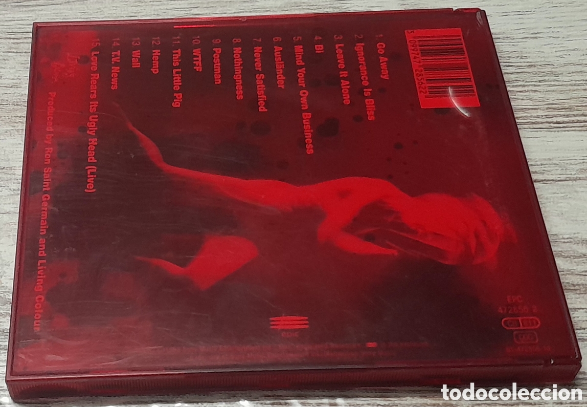 CDs de m&uacute;sica: LIVING COLOUR - STAIN - Foto 2