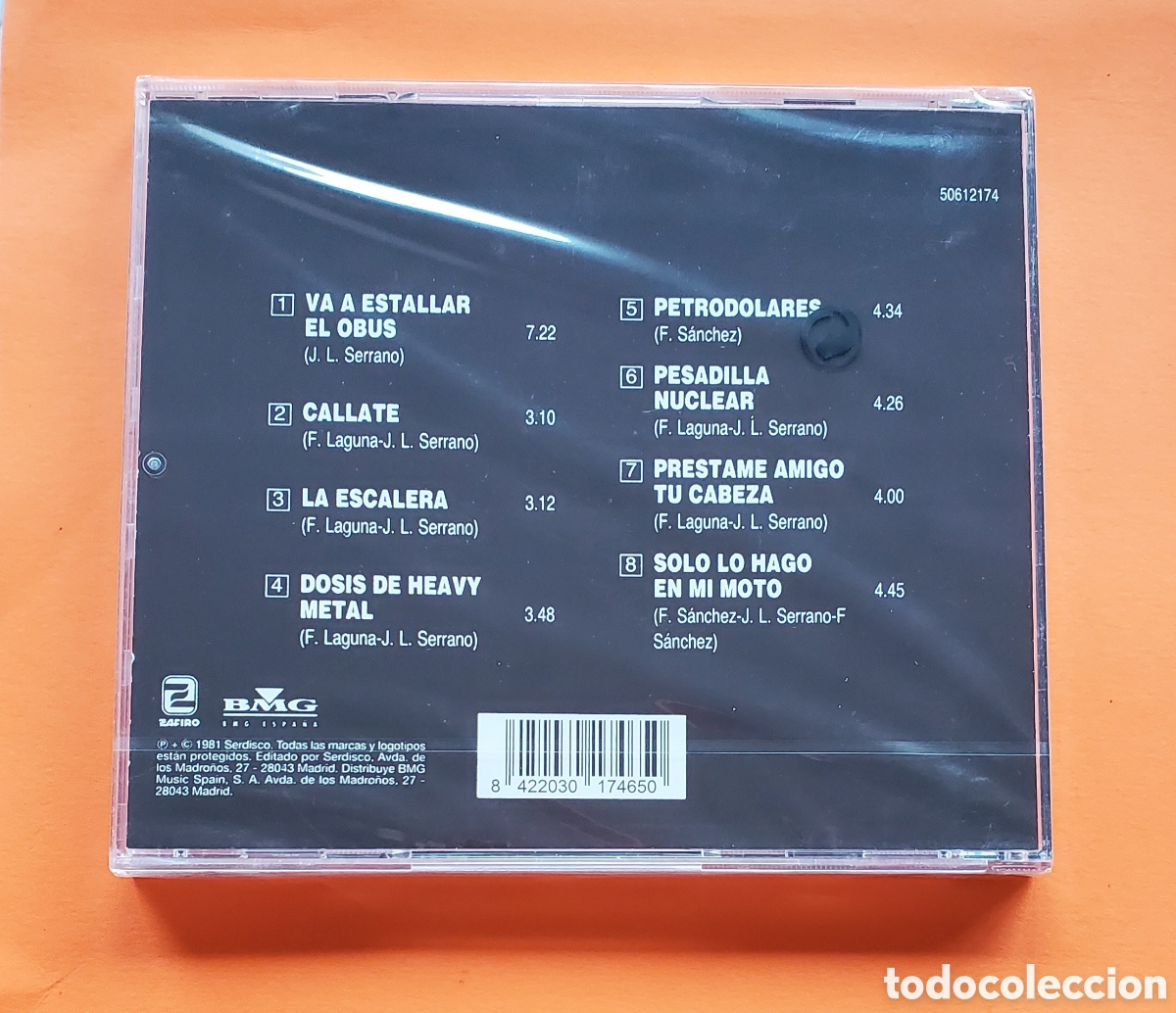CDs de m&uacute;sica: Cd. PRECINTADO.OBUS . Preparate . - Foto 2