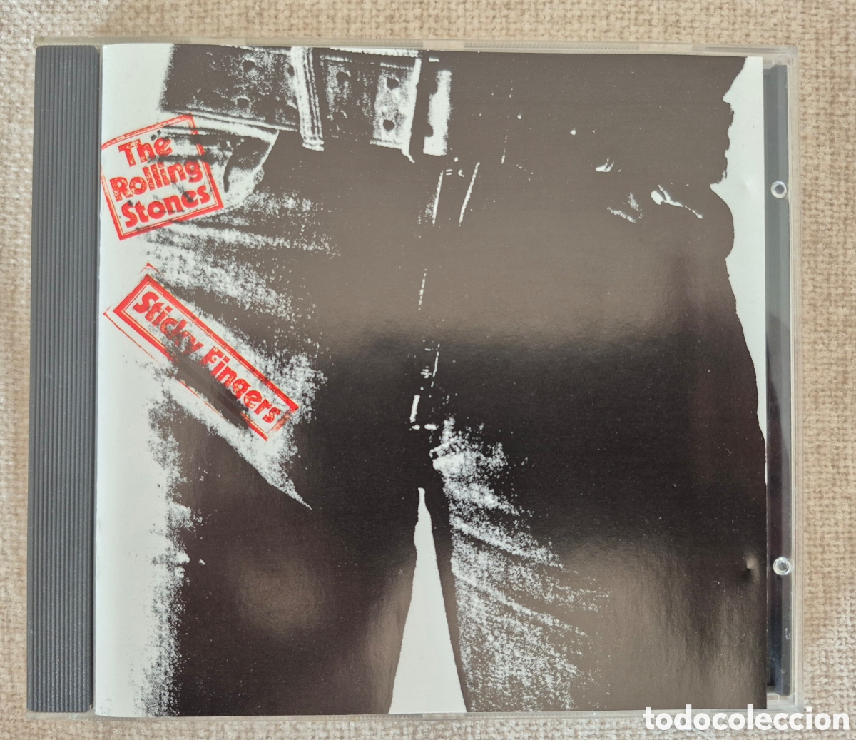 CDs de m&uacute;sica: CD THE ROLLING STONES STICKY FINGERS - Foto 1