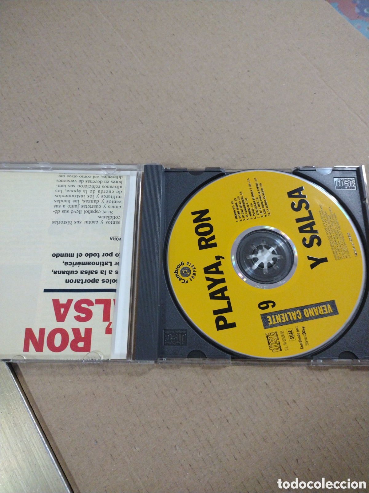 CDs de m&uacute;sica: VERANO CALIENTE PLAYA RON Y SALSA. CD. - Foto 3