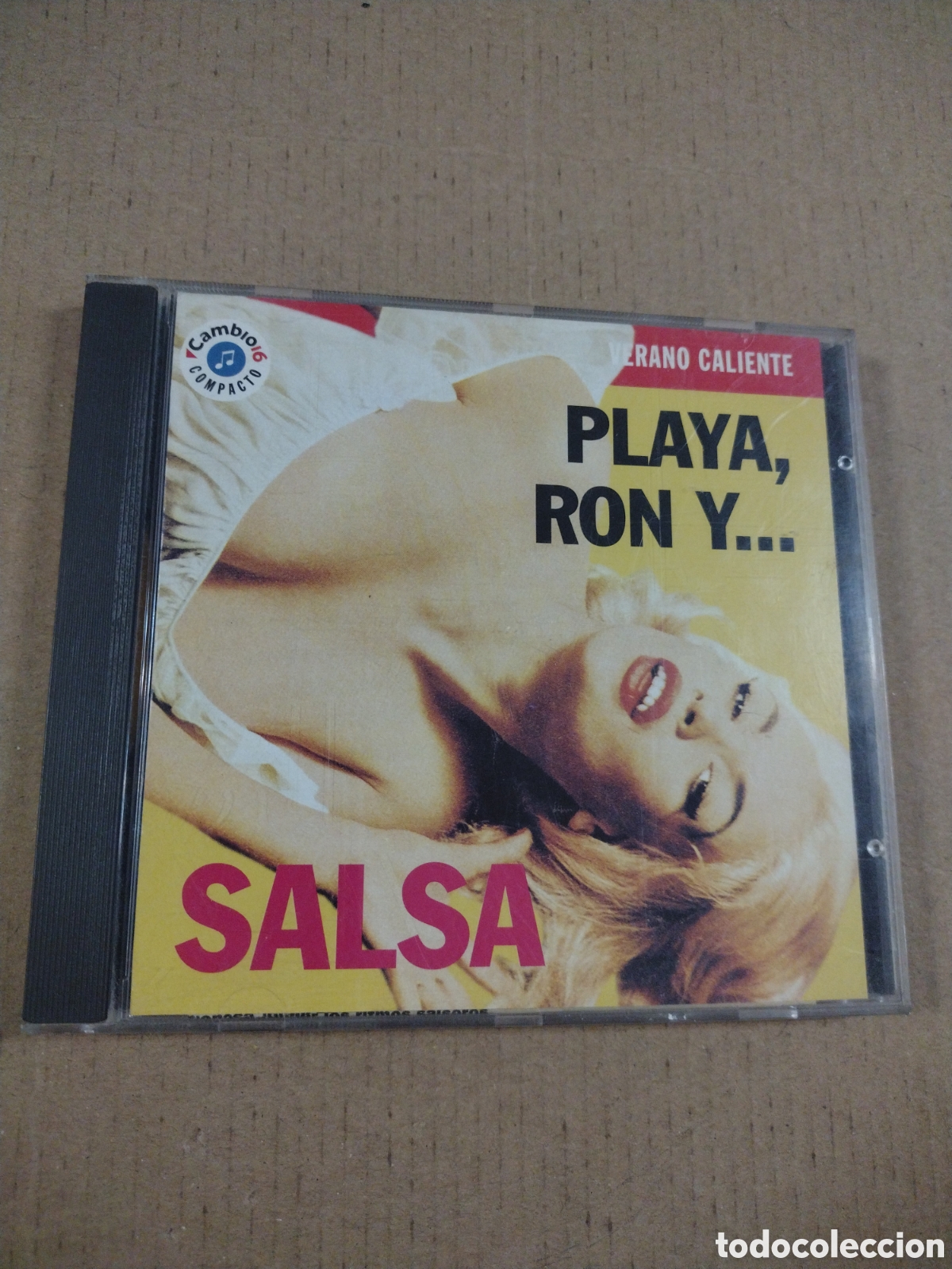 CDs de m&uacute;sica: VERANO CALIENTE PLAYA RON Y SALSA. CD. - Foto 1
