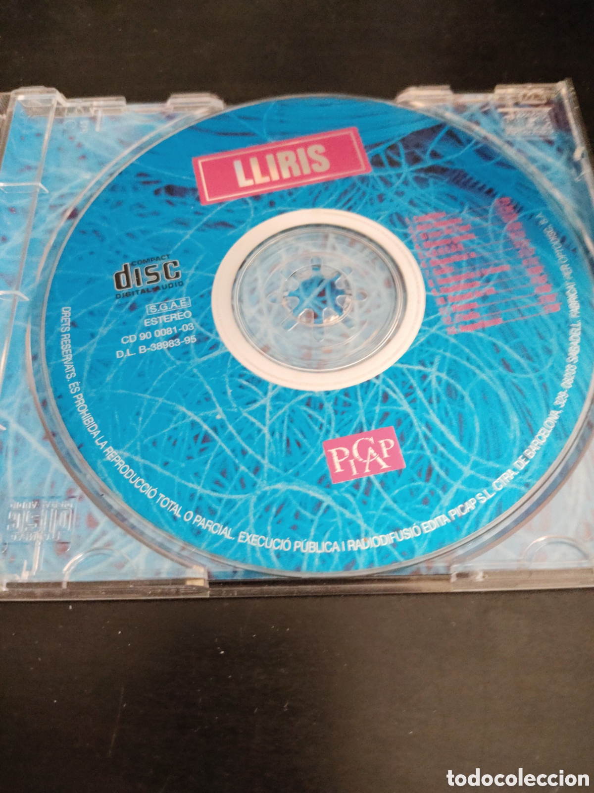 CDs de m&uacute;sica: Lliris&nbsp;&ndash;&nbsp;Lliris Cd album 1995 Espa&ntilde;a - Foto 2