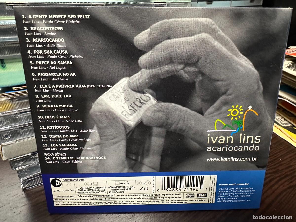 CDs de m&uacute;sica: Ivan Lins - Acariocando (CD) - Foto 2