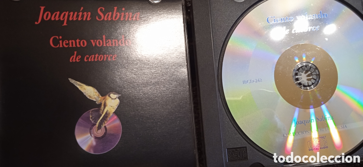 CDs de m&uacute;sica: CD Joaqu&iacute;n Sabina Ciento volando de catorce. - Foto 1