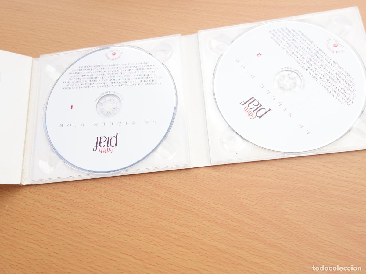 CDs de m&uacute;sica: 2 cd`s &eacute;dith piaf. LE SI&Egrave;CLE DOR - Foto 2