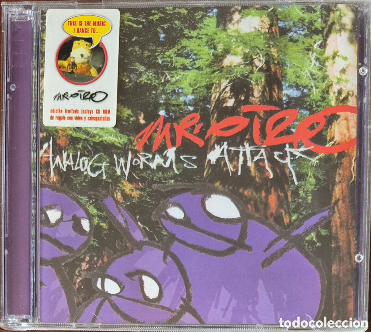 CDs de m&uacute;sica: CDX2 DOS DISCOS - MR. OIZO - ANALOG WORMS ATTACK 1999 - Foto 1