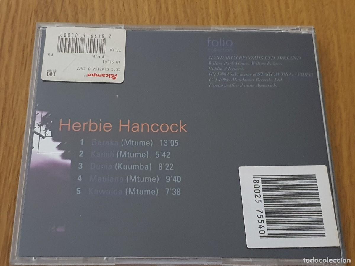 CDs de m&uacute;sica: CD HERBIE HANCOCK - THE JAZZ MASTERS - Foto 3