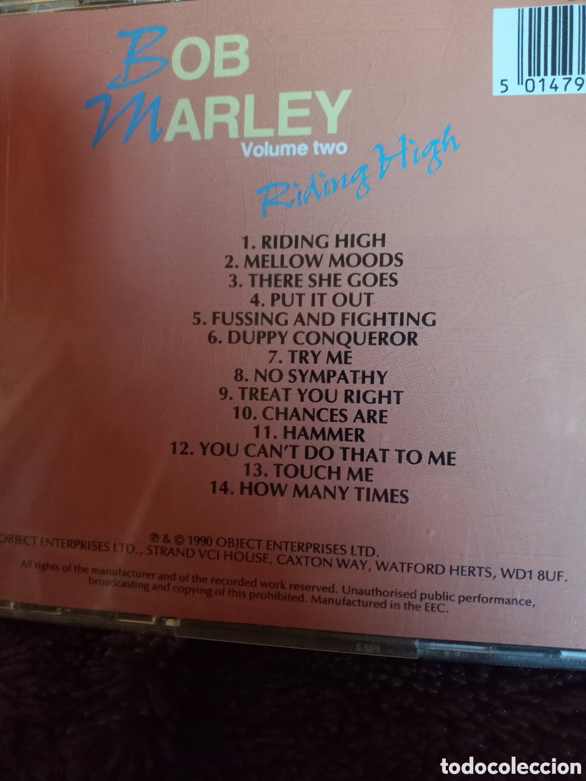 CDs de m&uacute;sica: Bob Marley Riding High volume two - Foto 4
