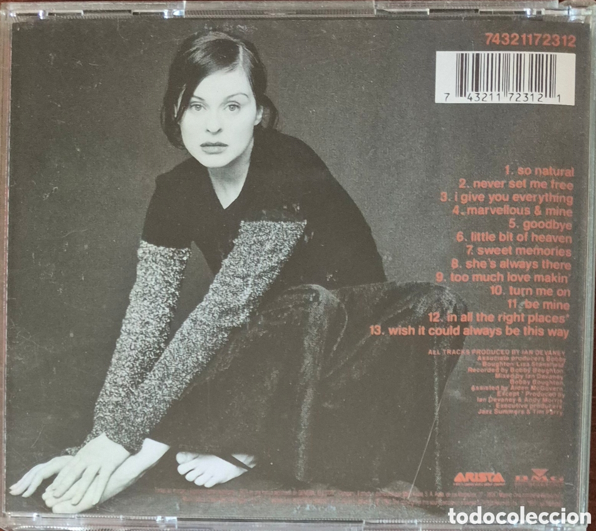 CDs de m&uacute;sica: CD - LISA STANSFIELD - SO NATURAL 1993 - Foto 2