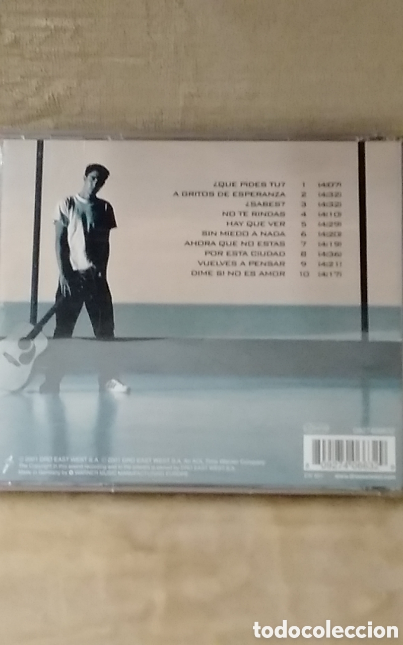CDs de m&uacute;sica: CD ALEX UBAGO. QUE PIDES TU? - Foto 2