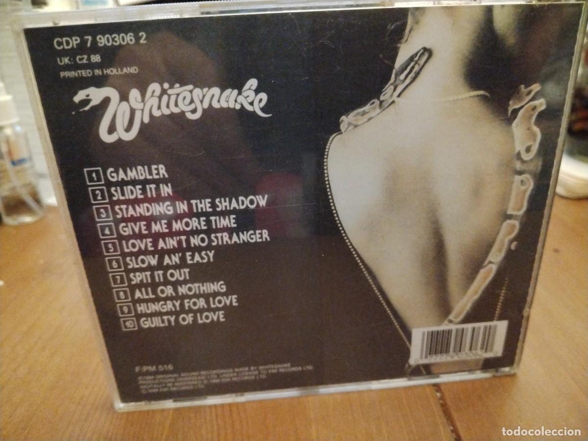 CDs de m&uacute;sica: Whitesnake -slide It in - Foto 2