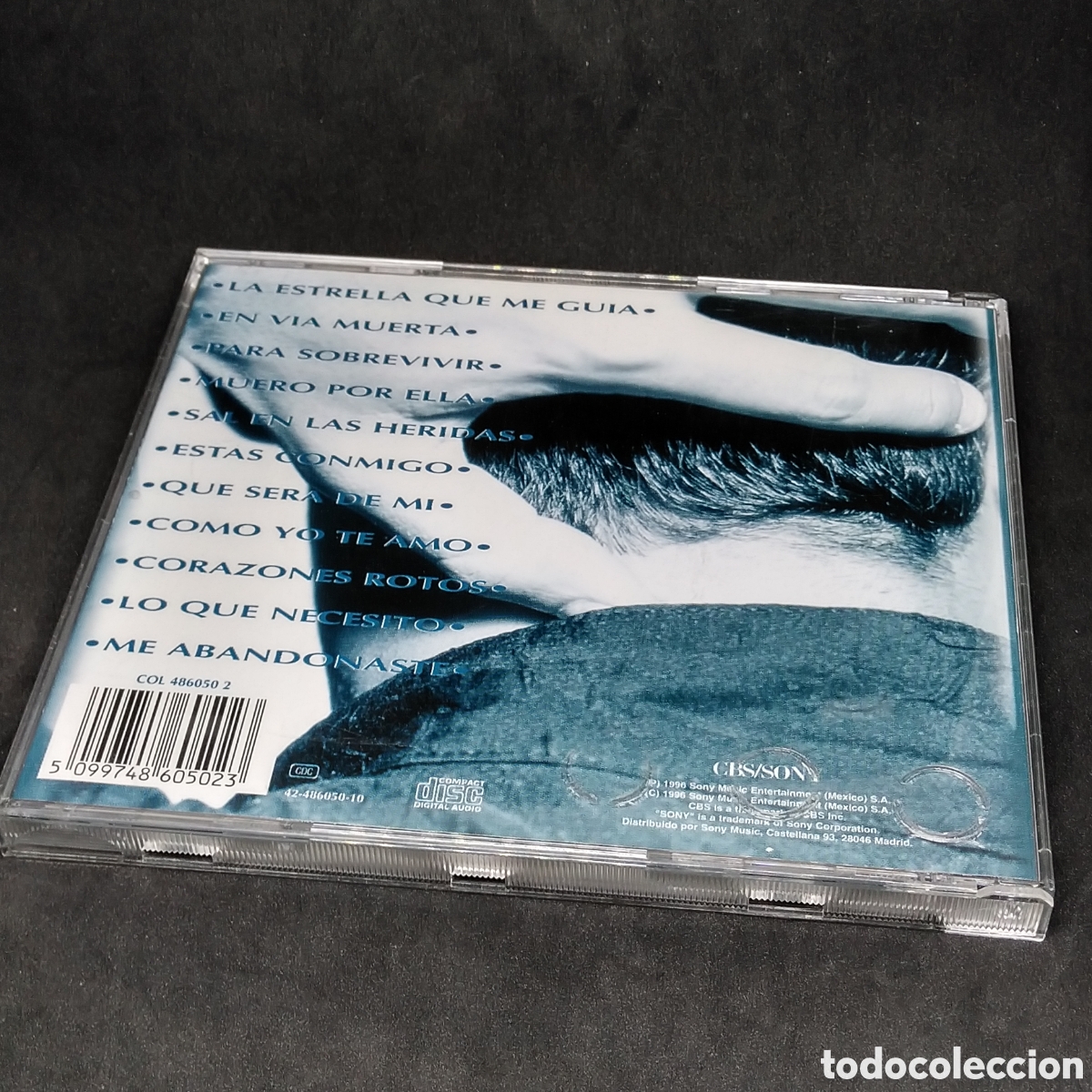 CDs de m&uacute;sica: FLAVIO C&Eacute;SAR - QU&Eacute; SER&Aacute; DE M&Iacute; - CD - DISCO VERIFICADO - 1996 - Foto 2