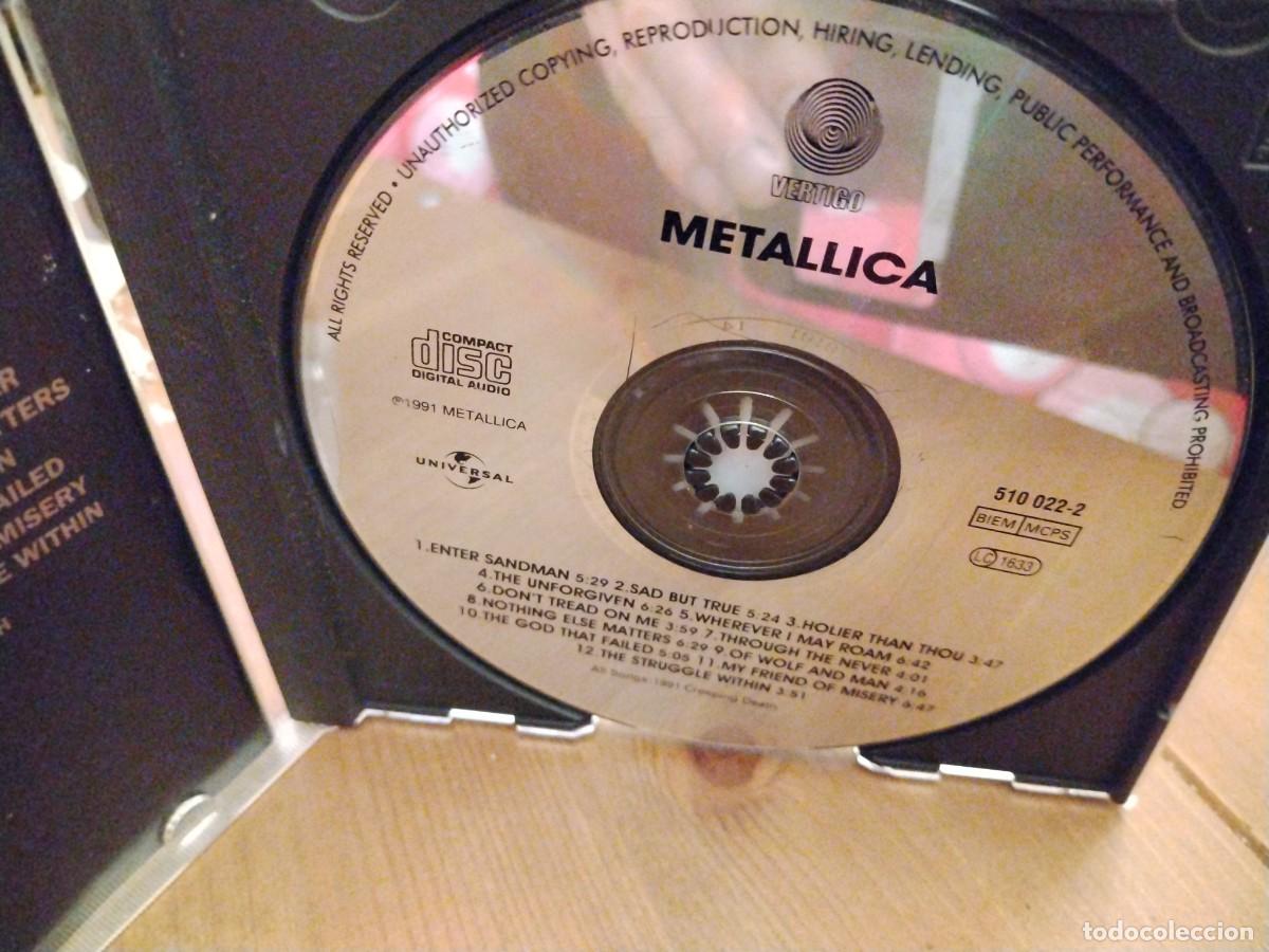 CDs de m&uacute;sica: METALLICA (ENTER SANDMAN) CD 1991 - Foto 3