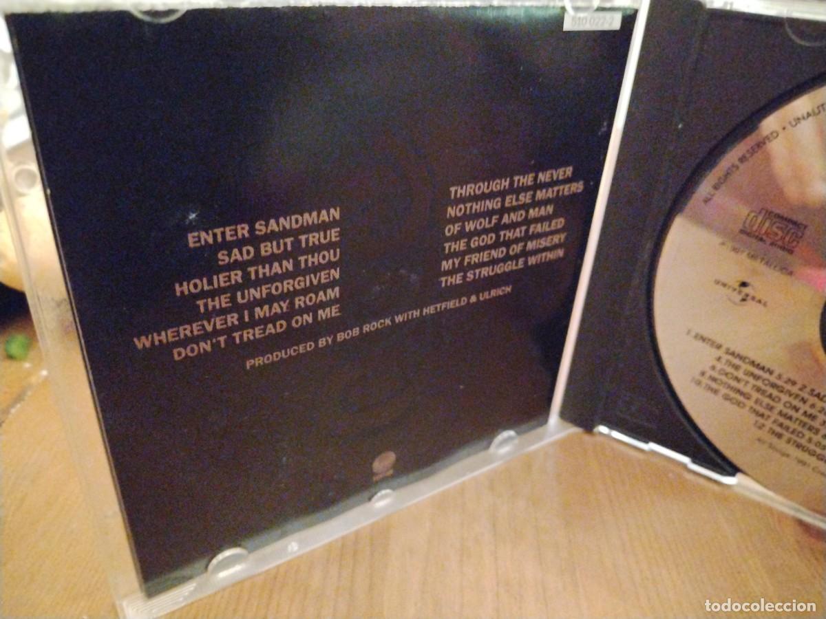 CDs de m&uacute;sica: METALLICA (ENTER SANDMAN) CD 1991 - Foto 4