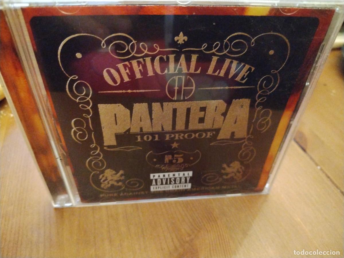 CDs de m&uacute;sica: Pantera -official live -101 proof -1992 - Foto 1
