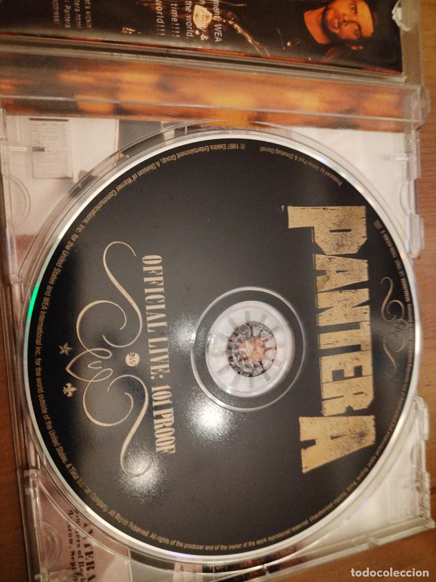 CDs de m&uacute;sica: Pantera -official live -101 proof -1992 - Foto 3