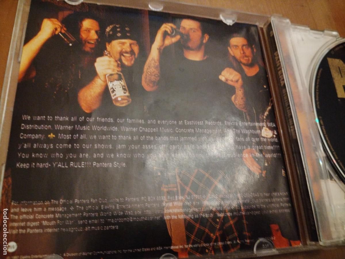 CDs de m&uacute;sica: Pantera -official live -101 proof -1992 - Foto 4
