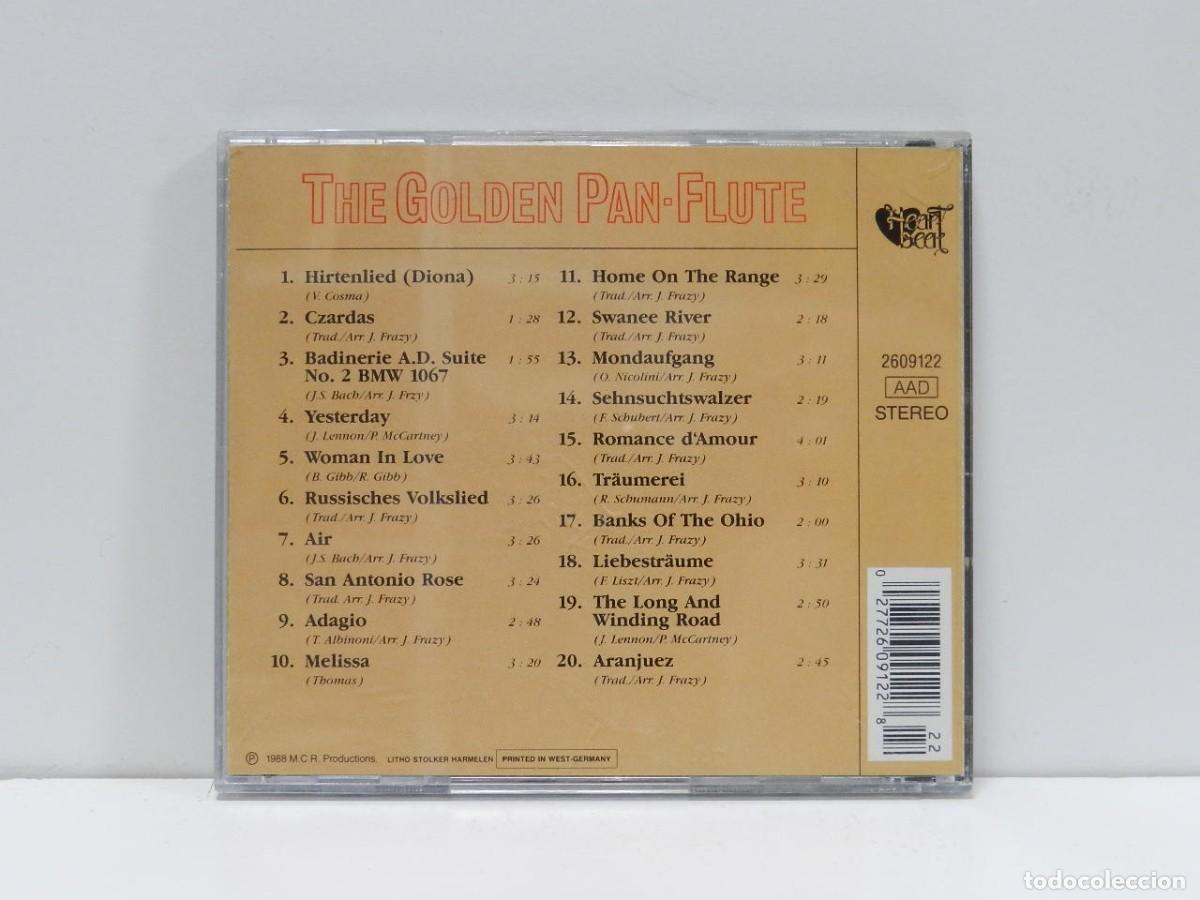 CDs de m&uacute;sica: DISCO CD. The Golden Pan-Flute. COMPACT DISC. - Foto 2