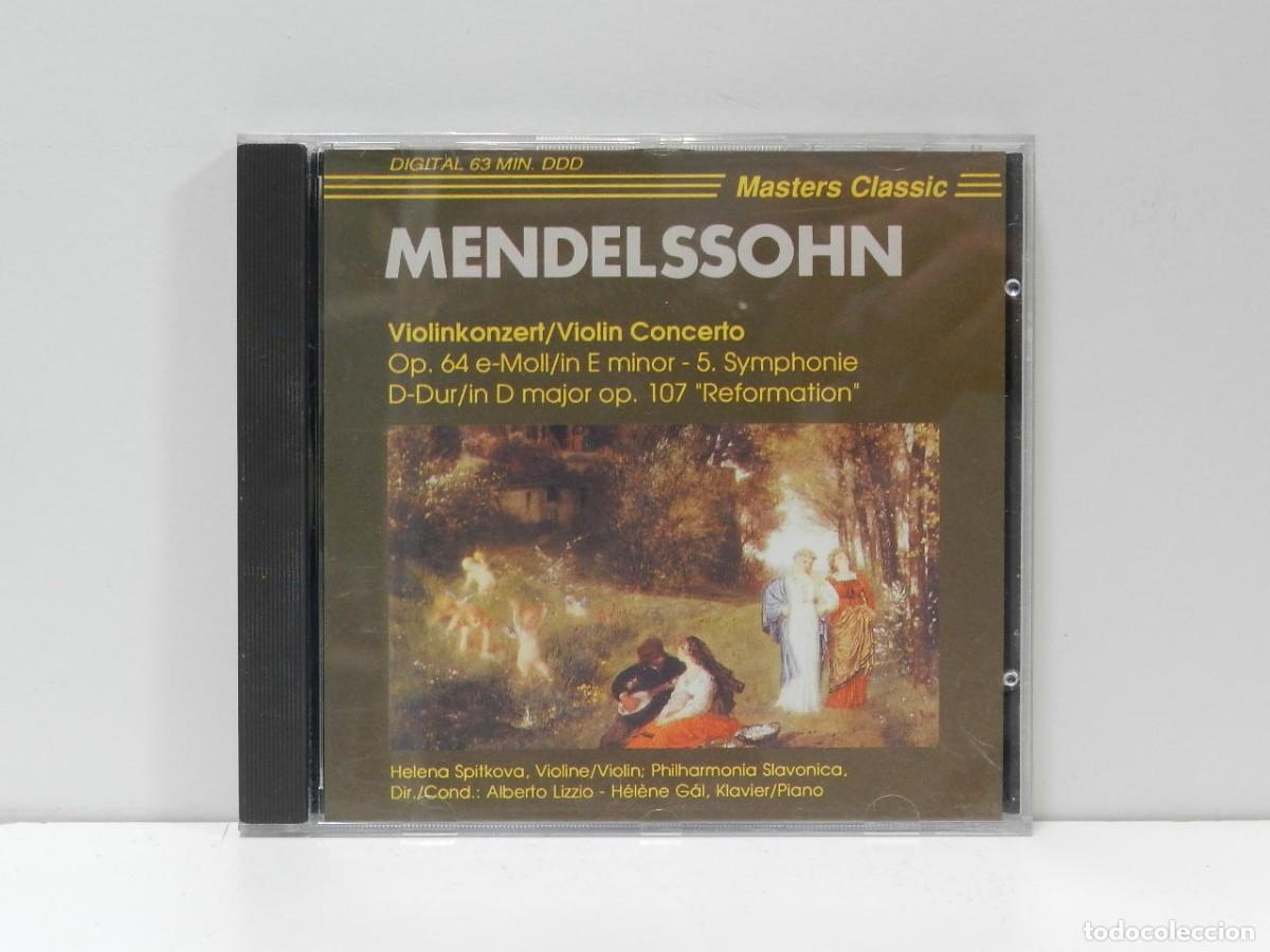 CDs de m&uacute;sica: DISCO CD. Mendelssohn &ndash; Violin Concerto - Masters Classic. COMPACT DISC. - Foto 1