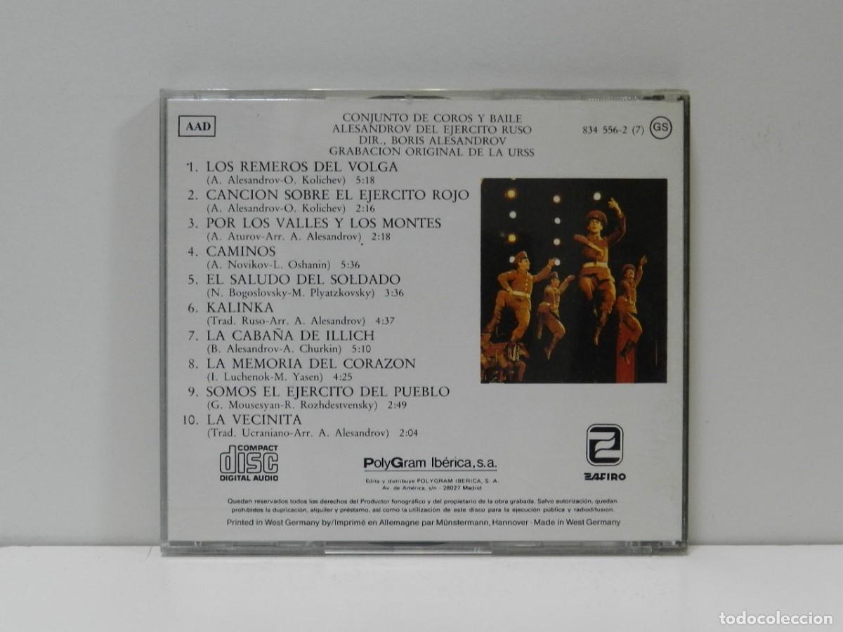 CDs de m&uacute;sica: DISCO CD. En El Coraz&oacute;n de Rusia. COMPACT DISC. - Foto 2