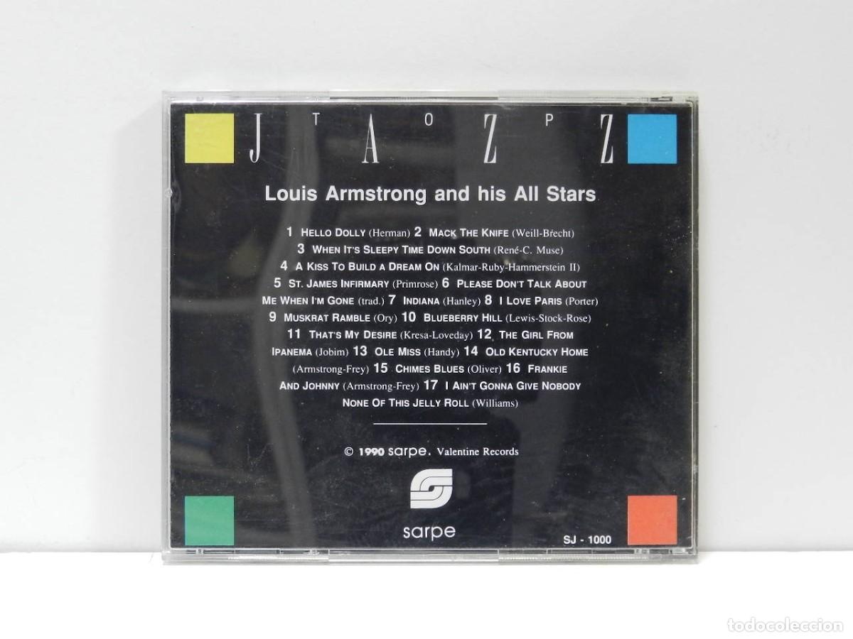 CDs de m&uacute;sica: DISCO CD. Louis Armstrong &ndash; Top Jazz. COMPACT DISC. - Foto 2