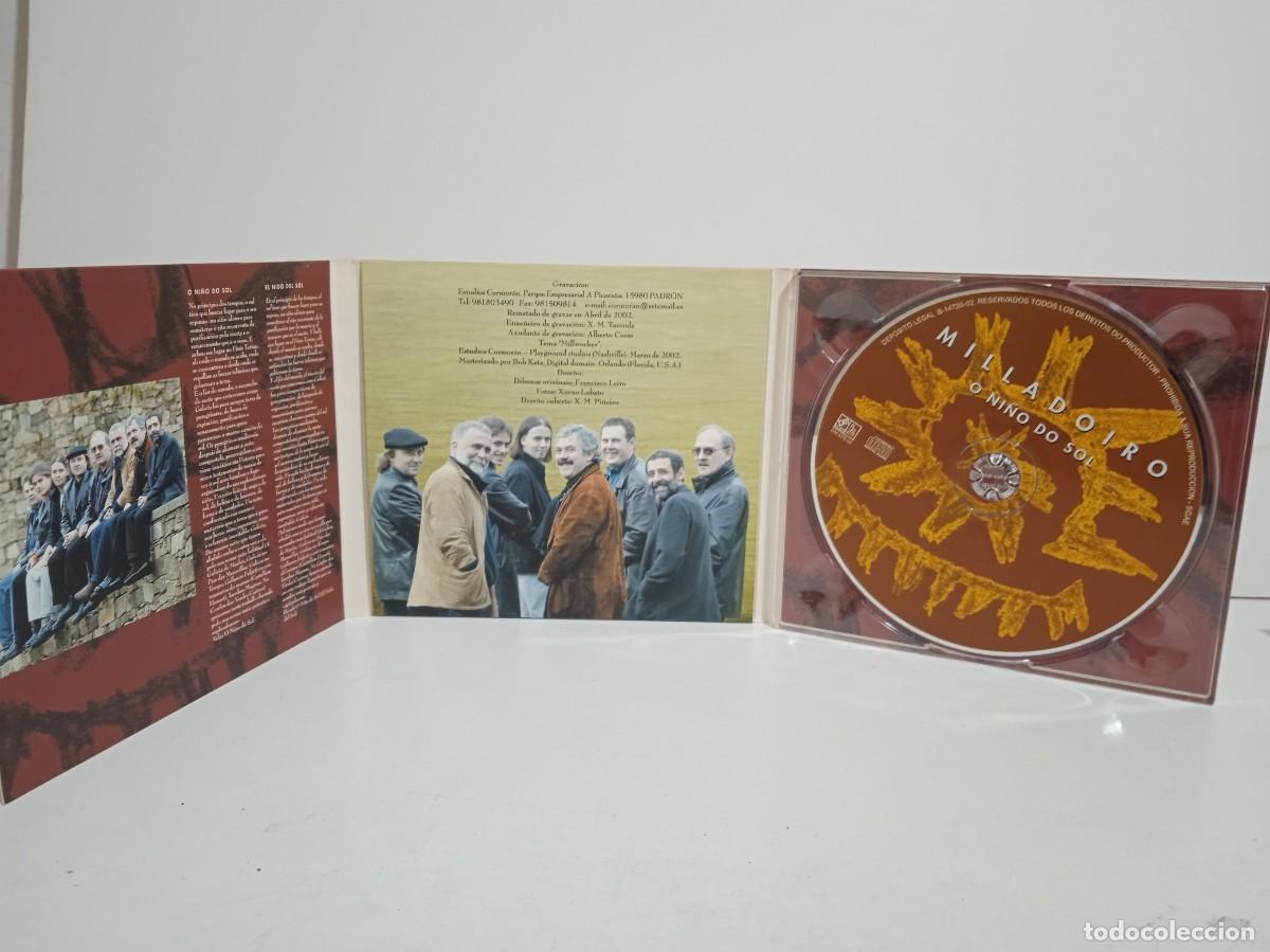 CDs de m&uacute;sica: Milladoiro - O Ni&ntilde;o Do Sol - CD - Digipak - 2002 - Foto 4