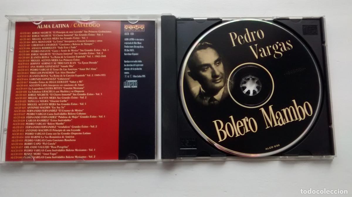 CDs de m&uacute;sica: Pedro Vargas - Bolero mambo cd - Foto 4