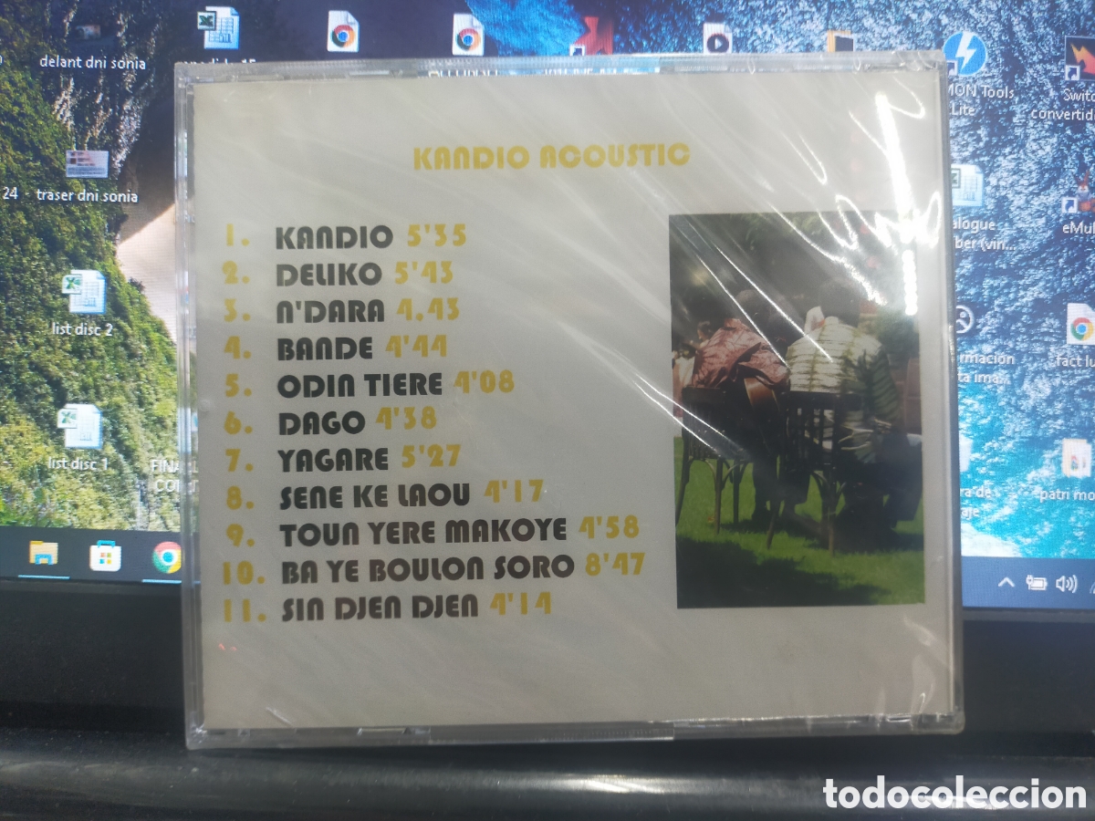 CDs de m&uacute;sica: Kandio acoustic CD precintado - Foto 2
