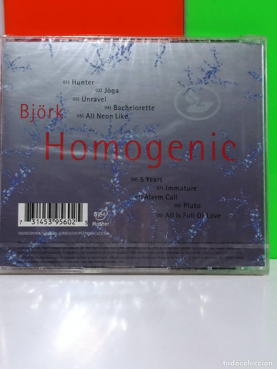 CDs de m&uacute;sica: BJ&Ouml;RK - HOMOGENIC *PRECINTADO* - Foto 2