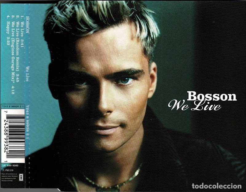 CDs de m&uacute;sica: Bosson - We Live. CD Maxi-Single - Foto 1
