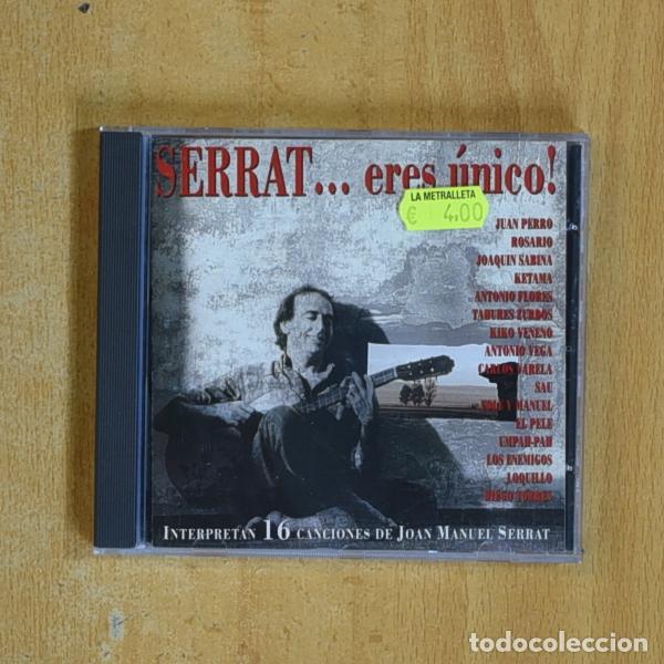 CDs de m&uacute;sica: VARIOS - SERRAT ERES UNICO - CD - Foto 1