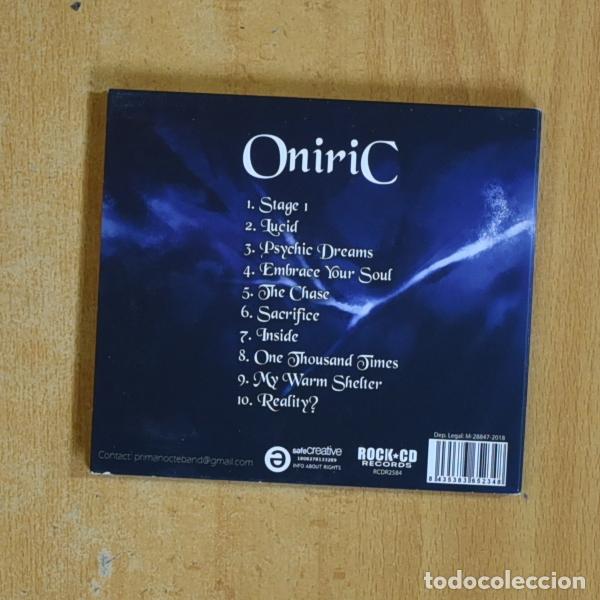 CDs de m&uacute;sica: ONIRIC - ONIRIC - CD - Foto 2