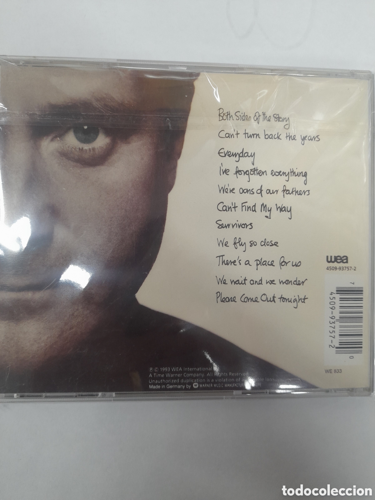 CDs de m&uacute;sica: PHIL COLLINS. Both Sides. - Foto 2