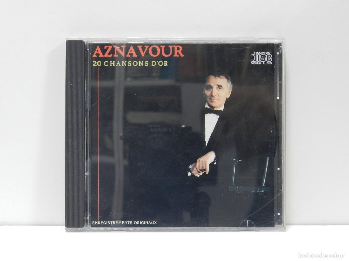 CDs de m&uacute;sica: DISCO CD. Aznavour &ndash; 20 Chansons Dor. COMPACT DISC. - Foto 1