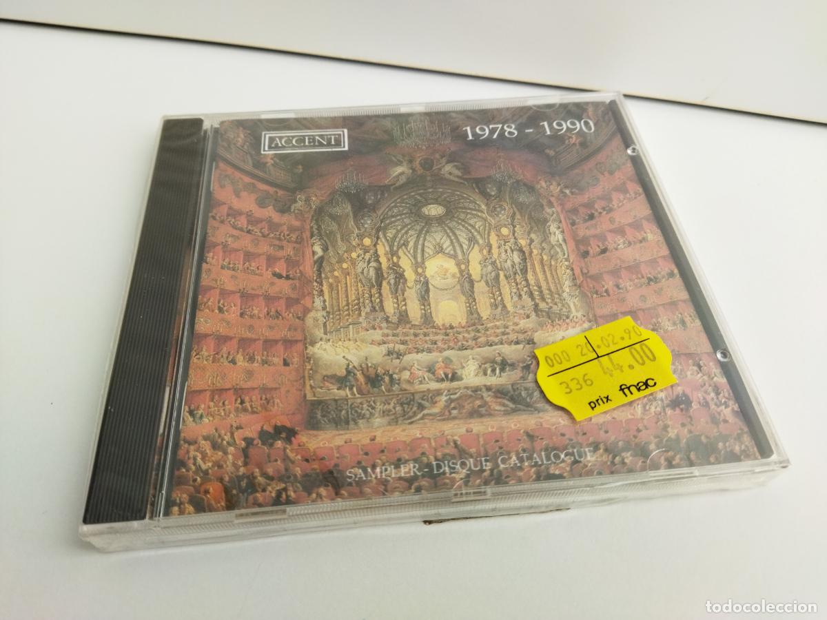 CDs de M&uacute;sica: ACCENT 1978 - 1990 - SAMPLER - DISQUE CATALOGUE - ACCENT (1990) CD ACC 8965 D - NUEVO PRECINTADO