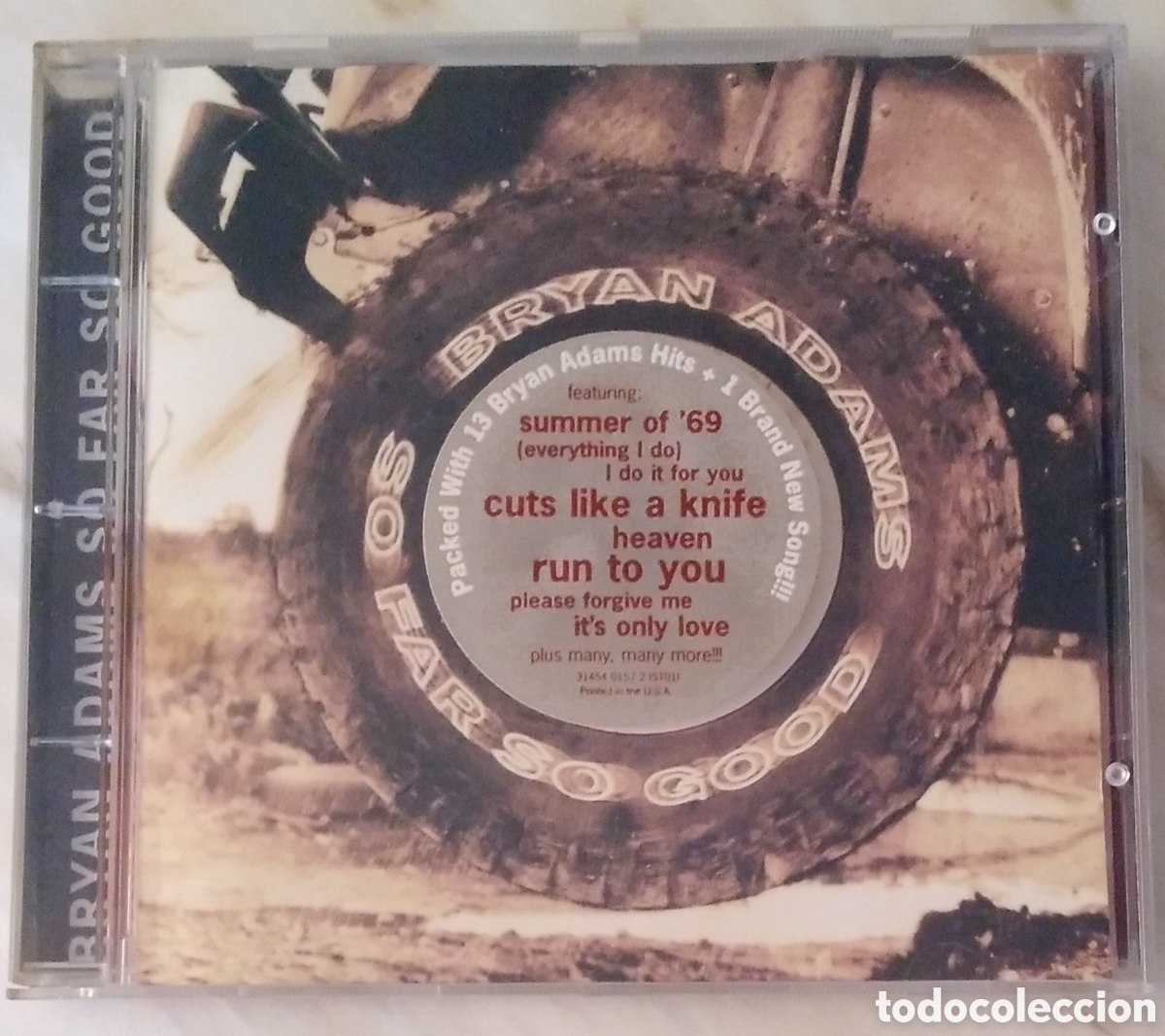 CDs de m&uacute;sica: CD BRYAN ADAMS . SO FAR SO GOOD . 1993 - Foto 1