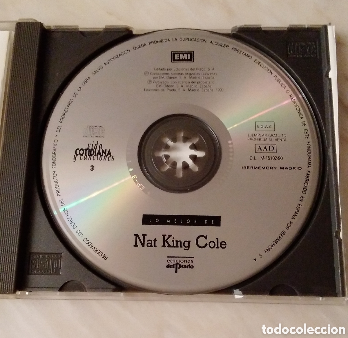 CDs de m&uacute;sica: CD LO MEJOR DE NAT KING COLE - Foto 3