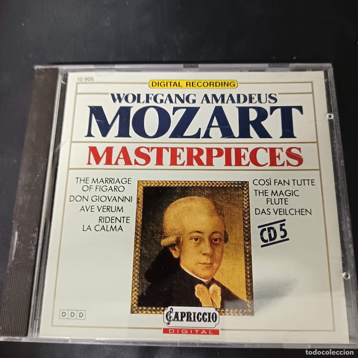 CDs de m&uacute;sica: MOZART, MASTERPIECES: Overtures, choruses, arias... CD - Foto 1