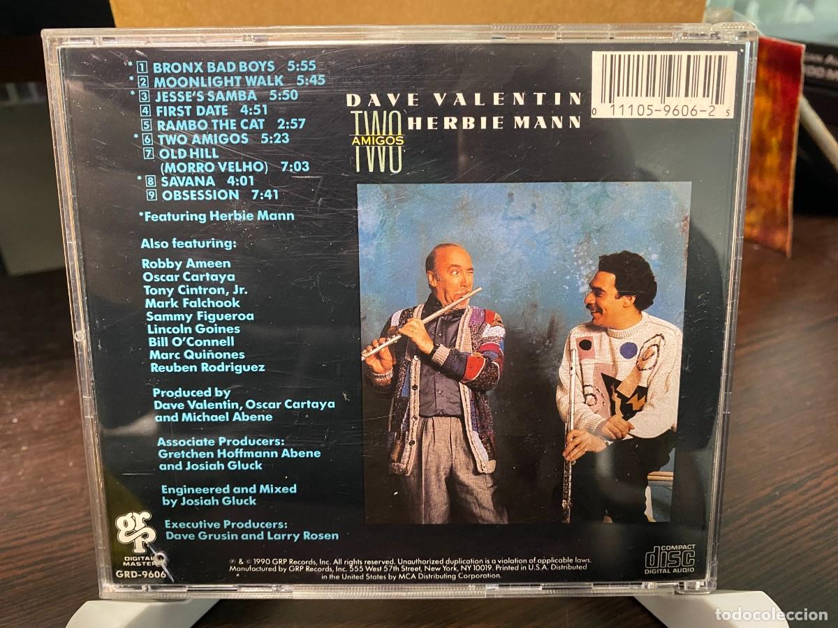 CDs de m&uacute;sica: Dave Valentin with Herbie Mann - Two Amigos (CD) - Foto 2