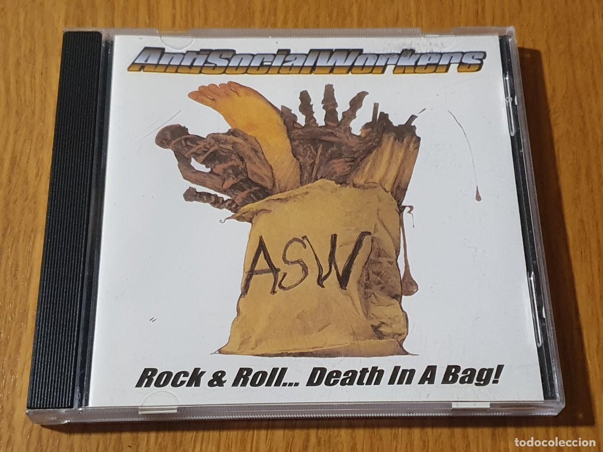 CDs de m&uacute;sica: CD AntiSocialWorkers&nbsp;&ndash;&nbsp;Rock & Roll... Death In A Bag - 2000 - Foto 1