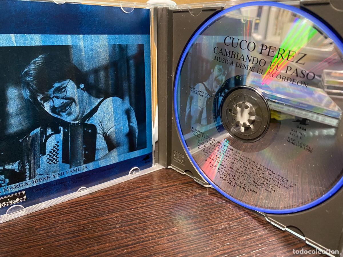 CDs de m&uacute;sica: Cuco P&eacute;rez - Cambiando El Paso (CD) - Foto 3