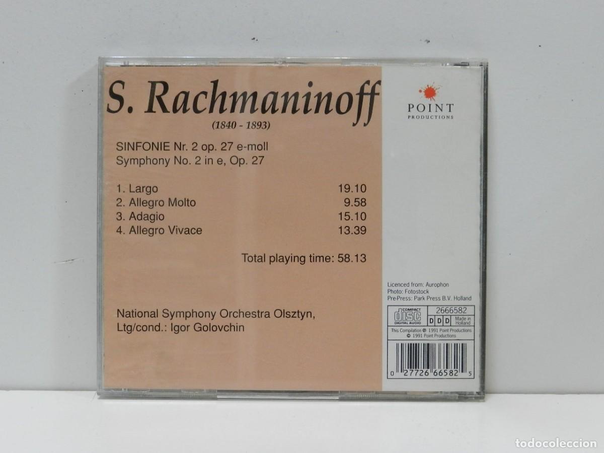 CDs de m&uacute;sica: DISCO CD. Rachmaninoff &ndash; Symphony No. 2. COMPACT DISC. - Foto 2