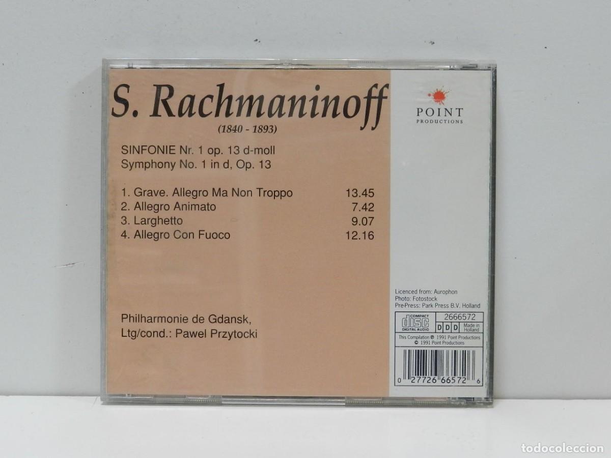 CDs de m&uacute;sica: DISCO CD. Rachmaninoff &ndash; Symphony No. 1. COMPACT DISC. - Foto 2