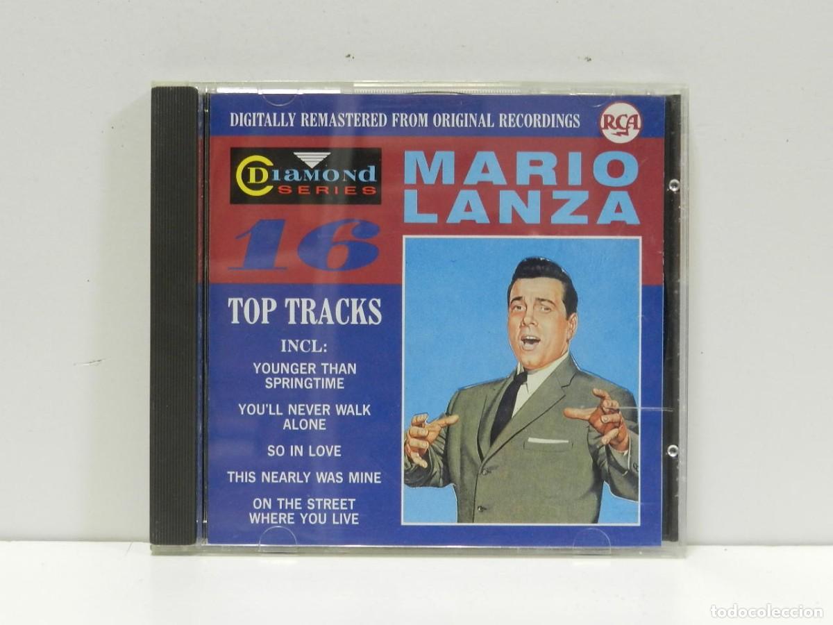CDs de m&uacute;sica: DISCO CD. Mario Lanza &ndash; 16 Top Tracks. COMPACT DISC. - Foto 1