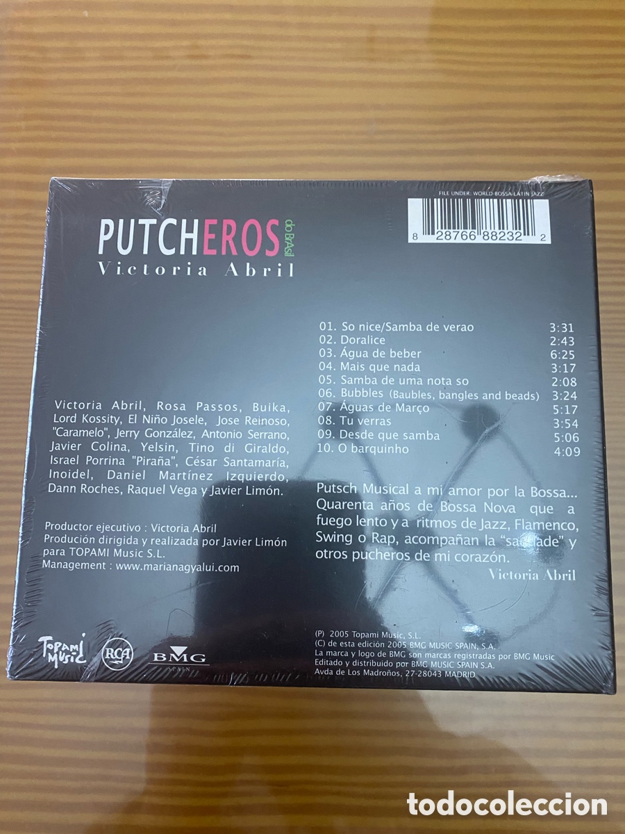 CDs de m&uacute;sica: Precintado!! Cd de Victoria Abril &ldquo;Putcheros&rdquo; - Foto 2