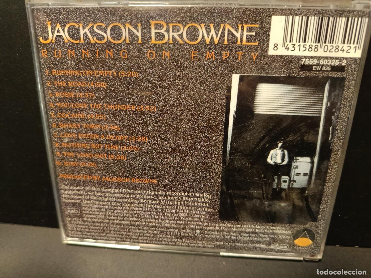CDs de m&uacute;sica: CD - JACKSON BROWNE - RUNNING ON EMPTY PEPETO - Foto 2