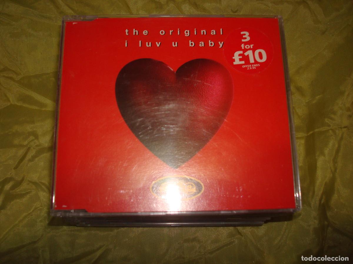 CDs de m&uacute;sica: THE ORIGINAL. I LUV U BABY. CD SINGLE. IMPECABLE (#) - Foto 1