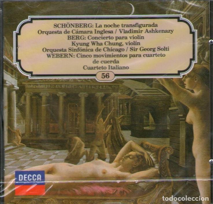 CDs de Musique: SCH&Ouml;NBERG / BERG / WEBERN - VARIAS OBRAS - 10 TRACKS - DECCA RECORD - NUEVO Y PRECINTADO - A&Ntilde;O 1989.