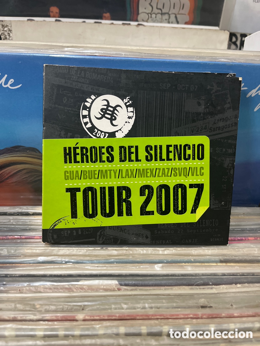 CDs de m&uacute;sica: heroes del silencio tour 2007 2 cds - Foto 1